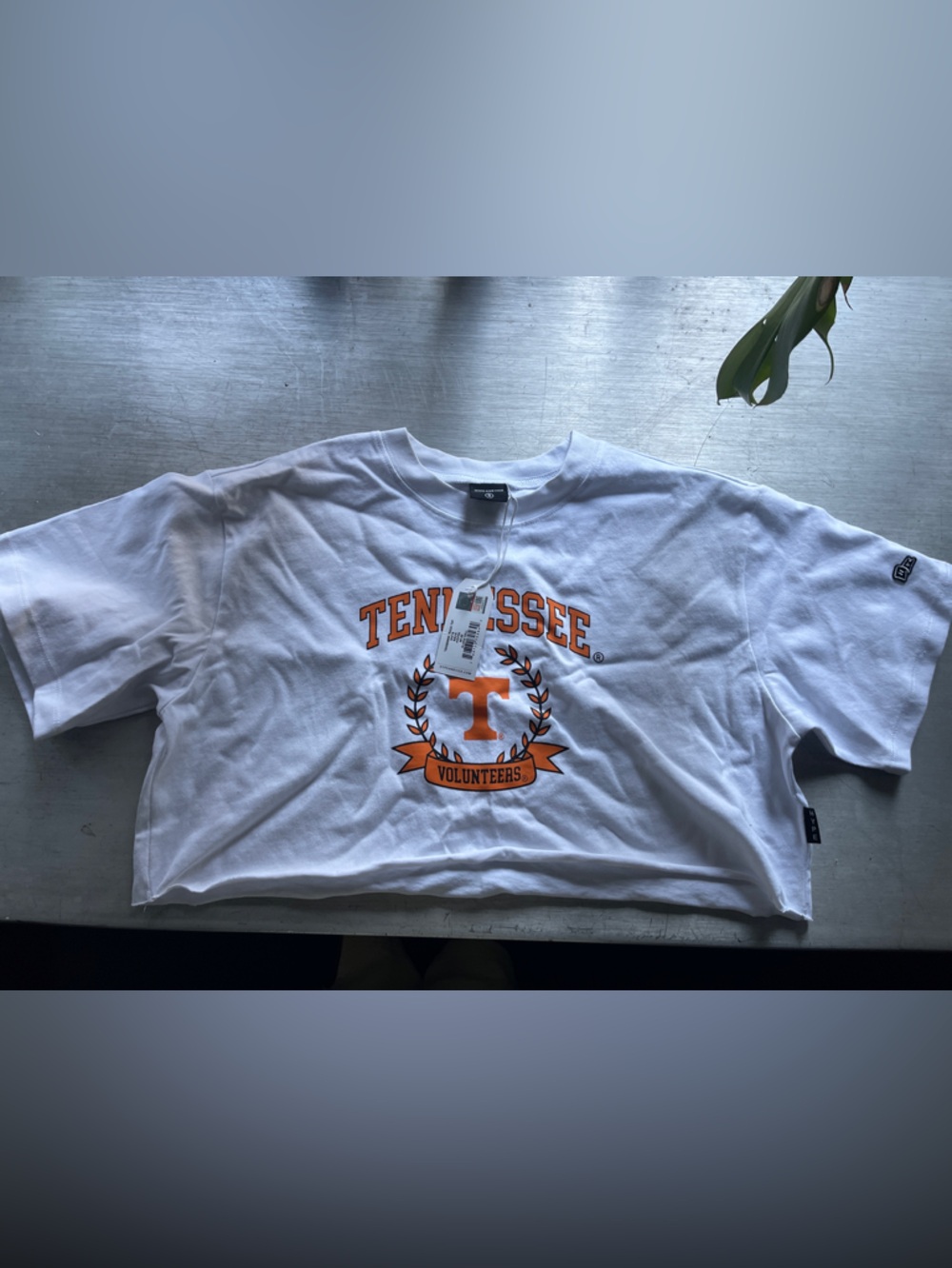 Hype & Vice Tennessee Track Top White Graphic Tee